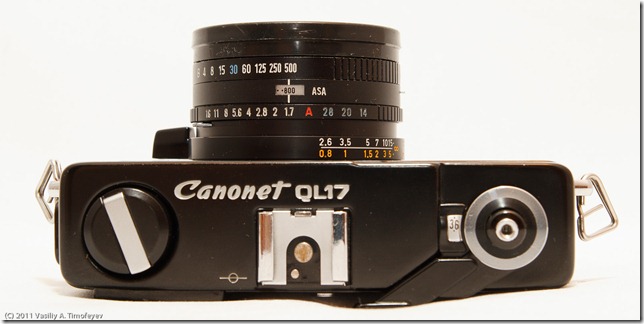 Canonet QL-17L black